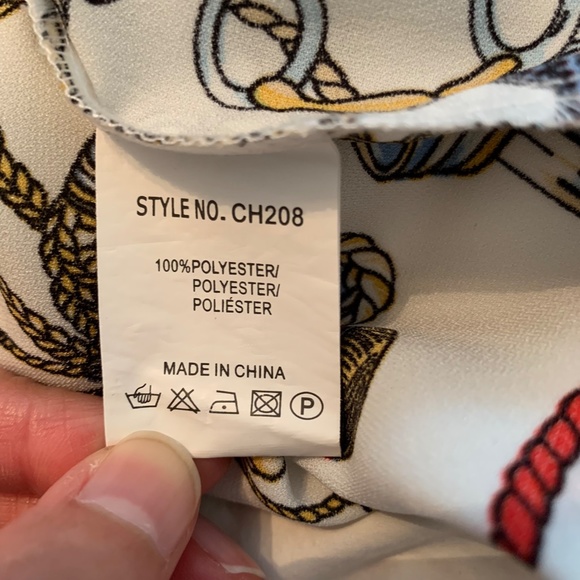 Printed blouse (size 1 or US6-8) - Picture 4 of 5